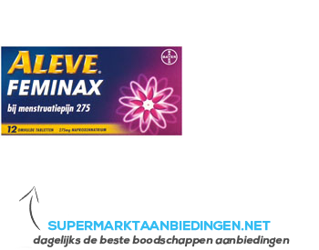 Aleve Feminax 275 mg aanbieding