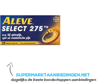 Aleve Select 275 mg aanbieding