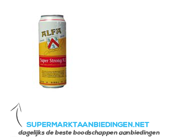 Alfa Bier super strong