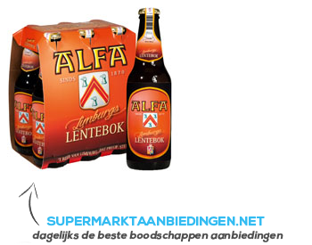 Alfa Lentebok aanbieding