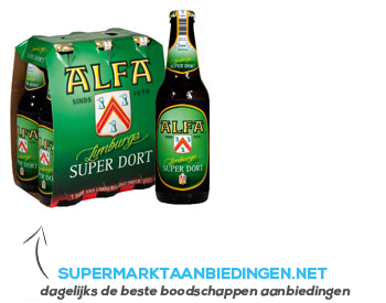 Alfa Super dortmunder aanbieding