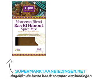 Al'Fez Ras el hanout spice mix aanbieding