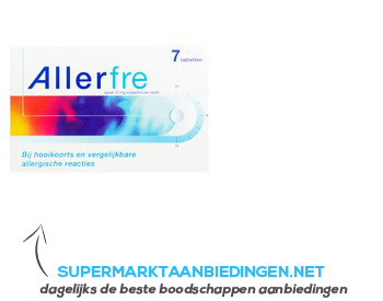 Allerfre Tabletten aanbieding