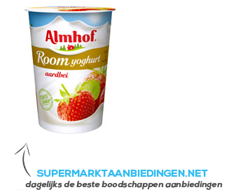 Almhof Roomyoghurt aardbei