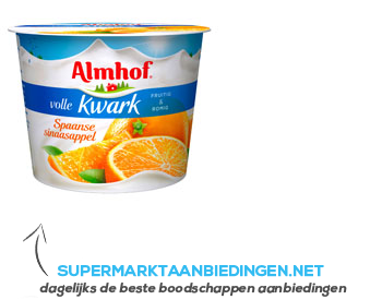 Almhof Volle kwark Spaanse sinaasappel aanbieding