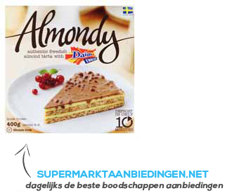 Almondy Daim aanbieding