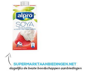 Alpro Op te kloppen