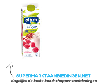 Alpro Pur’Enjoy framboos – granaatappel