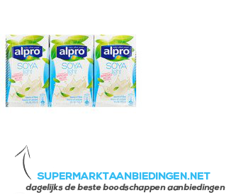 Alpro Sojadrink light aanbieding