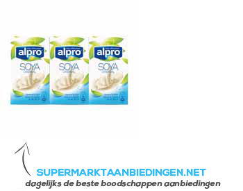 Alpro Sojadrink original aanbieding