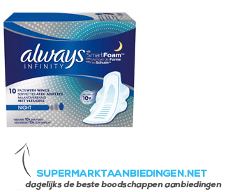 Always Infinity night aanbieding