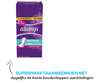 Always Inleg long plus voordeelpak aanbieding