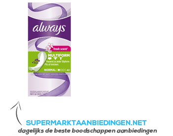 Always Inlegkruisjes flexistyle aanbieding