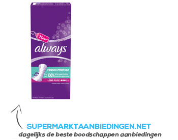 Always Inlegkruisjes long plus aanbieding