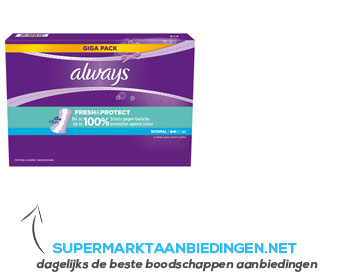 Always Inlegkruisjes normal mega pack aanbieding