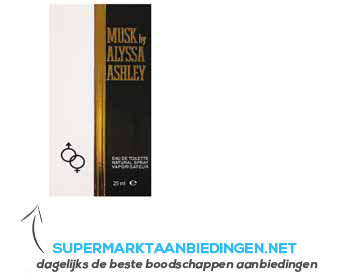 Alyssa Ashley Musk eau de toilette spray aanbieding