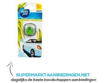 Ambi Pur Car air freshener meadows rain aanbieding