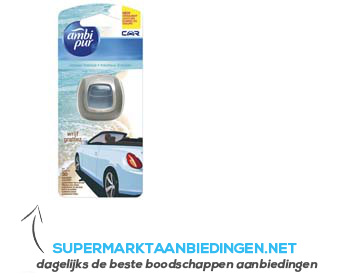 Ambi Pur Car air freshener ocean breeze aanbieding