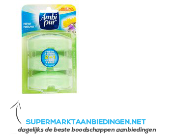 Ambi Pur Flush fresh gardens navul aanbieding