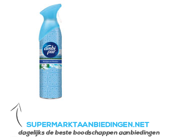 Ambi Pur Luchtverfrisser spray Himalaya aanbieding