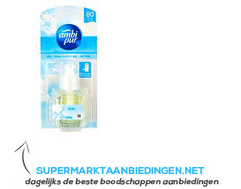 Ambi Pur Sky fresh air navulling aanbieding