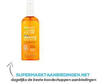 Ambre Solaire Sens protect olie SPF 50 aanbieding