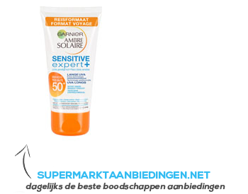 Ambre Solaire Sensitive expert SPF 50 aanbieding