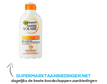 Ambre Solaire Zonnemelk SPF 30 aanbieding