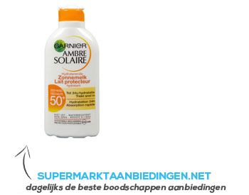 Ambre Solaire Zonnemelk SPF 50 aanbieding