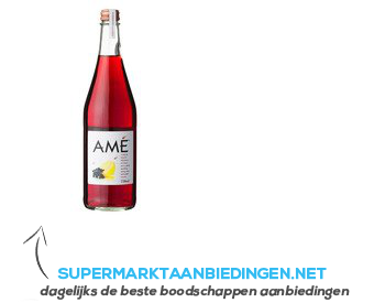 Amé Elderberry/ lemon aanbieding