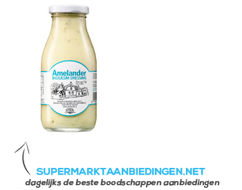 Amelander Basillicum dressing aanbieding