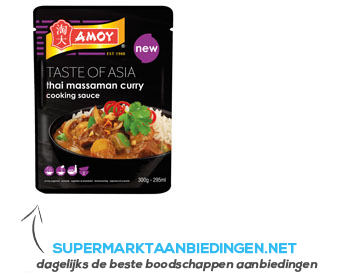 Amoy Thai massaman curry cooking sauce aanbieding