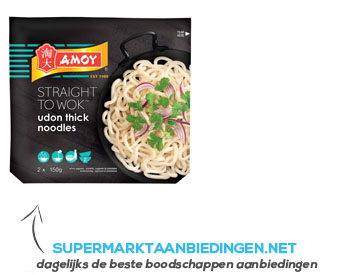 Amoy Udon noodles aanbieding