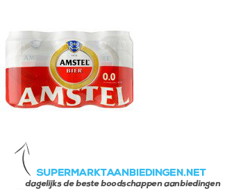 Amstel 0.0% aanbieding