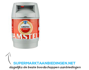 Amstel Beertender fust aanbieding