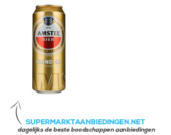Amstel Blond aanbieding
