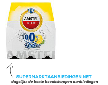 Amstel Radler 0.0% aanbieding