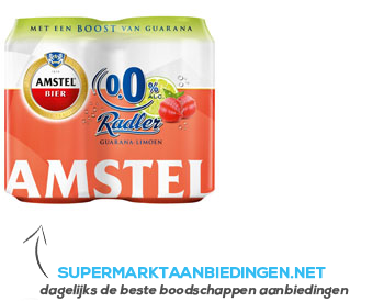 Amstel Radler guarana-limoen 0.0%