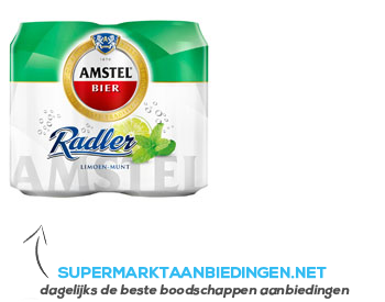 Amstel Radler limoen-munt aanbieding