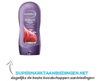 Andrélon Conditioner shine & care aanbieding