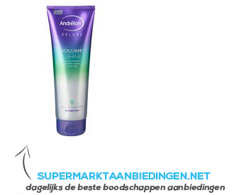 Andrélon Deluxe shampoo volume & shine aanbieding