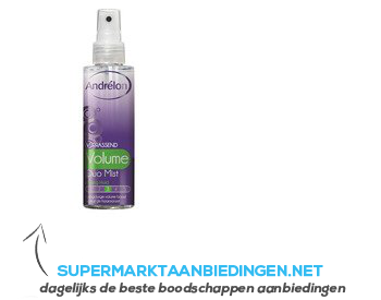 Andrélon Duo mist hairspray verrassend volume aanbieding