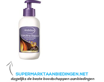 Andrélon Haarcrème keratine repair aanbieding