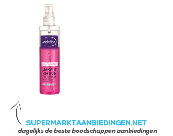 Andrélon Hairspray pink collection make it shine aanbieding