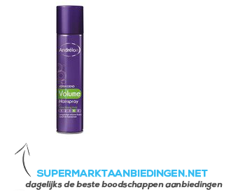 Andrélon Hairspray verrassend volume aanbieding