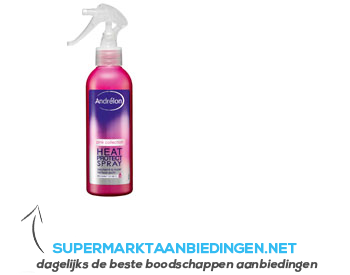 Andrélon Heat protect spray pink collection aanbieding