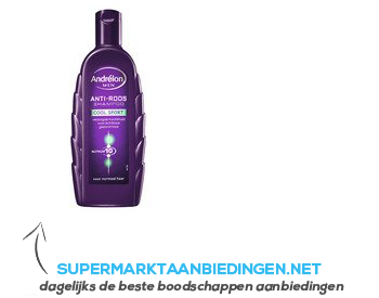 Andrélon Shampoo cool sport menthol aanbieding