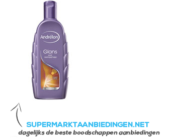 Andrélon Shampoo glans aanbieding