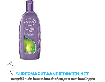 Andrélon Shampoo langer fris aanbieding