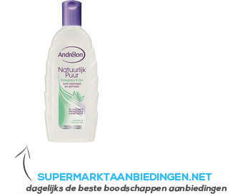 Andrélon Shampoo natuurlijk puur zijdeglans & zen aanbieding